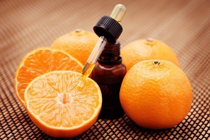 Orange essential oil is a great skin toner. 